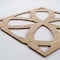 Ekena Millwork Large Daventry Decorative Fretwork Wood Wall Panels, Red Oak, 23 3/8"W x 23 3/8"H x 3/8"T WALW24X24X0375DVNRO - alternate 4